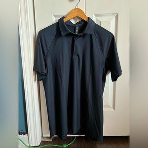 Lululemon XS Stretch Golf Polo Black New With Tags